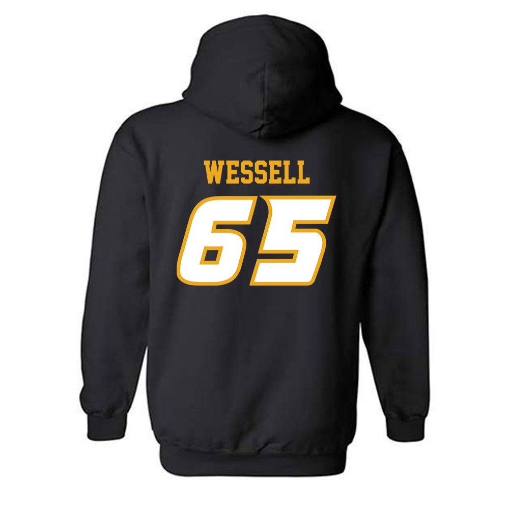Missouri - NCAA Football : Brysen Wessell - Classic Shersey Hooded Sweatshirt-1
