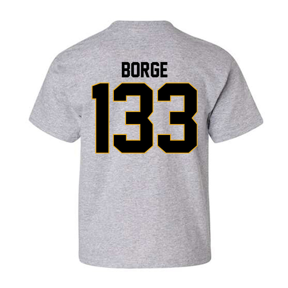 Missouri - NCAA Wrestling : Zion Borge - Classic Shersey Youth T-Shirt-1
