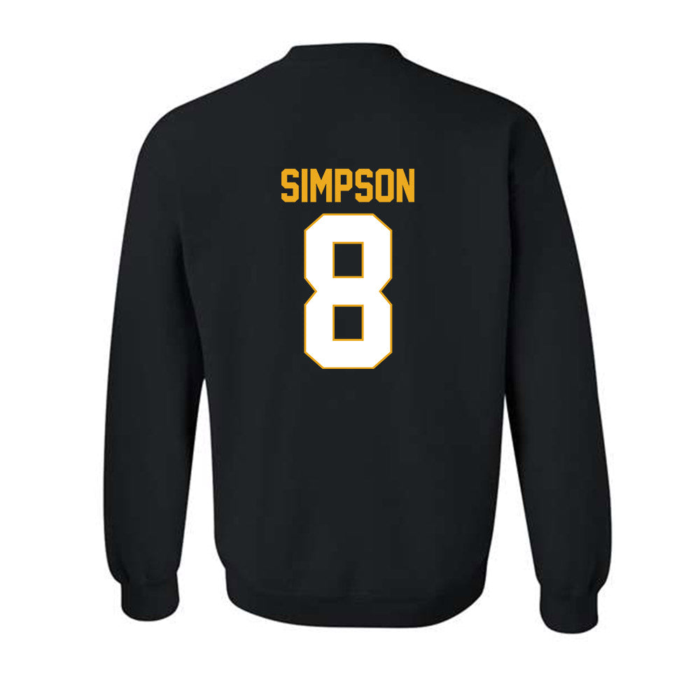 Missouri - NCAA Football : Donta Simpson - Classic Shersey Crewneck Sweatshirt-1