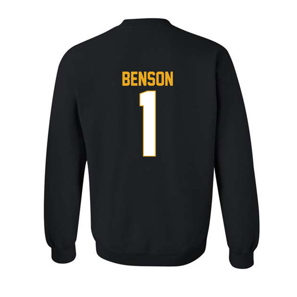 Missouri - NCAA Baseball : Cameron Benson - Classic Shersey Crewneck Sweatshirt-1