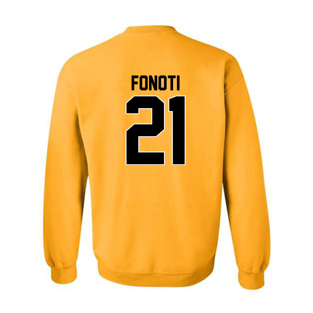 Missouri - NCAA Football : Malae Fonoti - Classic Shersey Crewneck Sweatshirt-1
