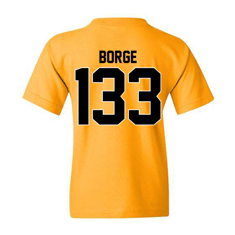 Missouri - NCAA Wrestling : Zion Borge - Classic Shersey Youth T-Shirt-1