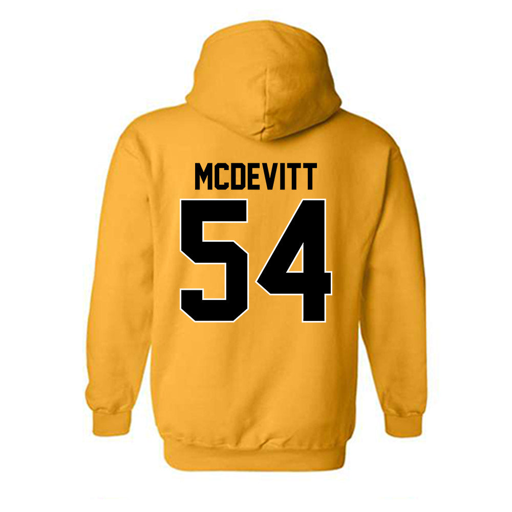 Missouri - NCAA Baseball : Josh McDevitt - Classic Shersey Hooded Sweatshirt-1