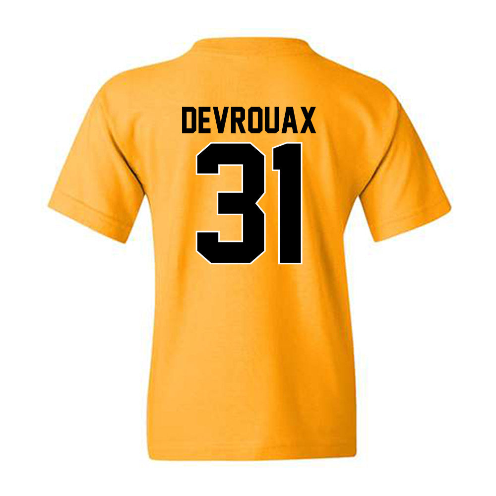 Missouri - NCAA Women's Soccer : Mia Devrouax - Youth T-Shirt-1