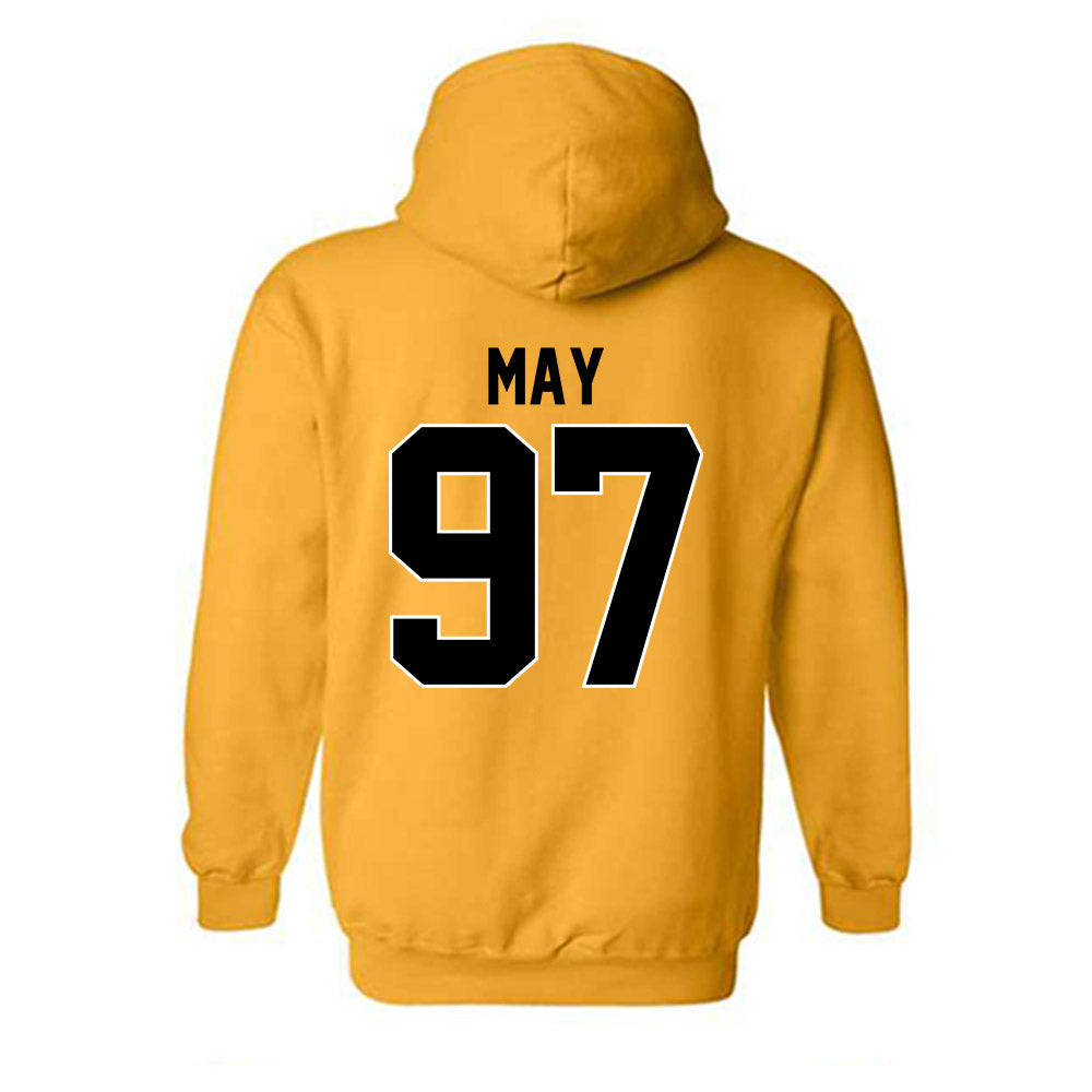 Missouri - NCAA Football : CJ May - Classic Shersey Hooded Sweatshirt-1