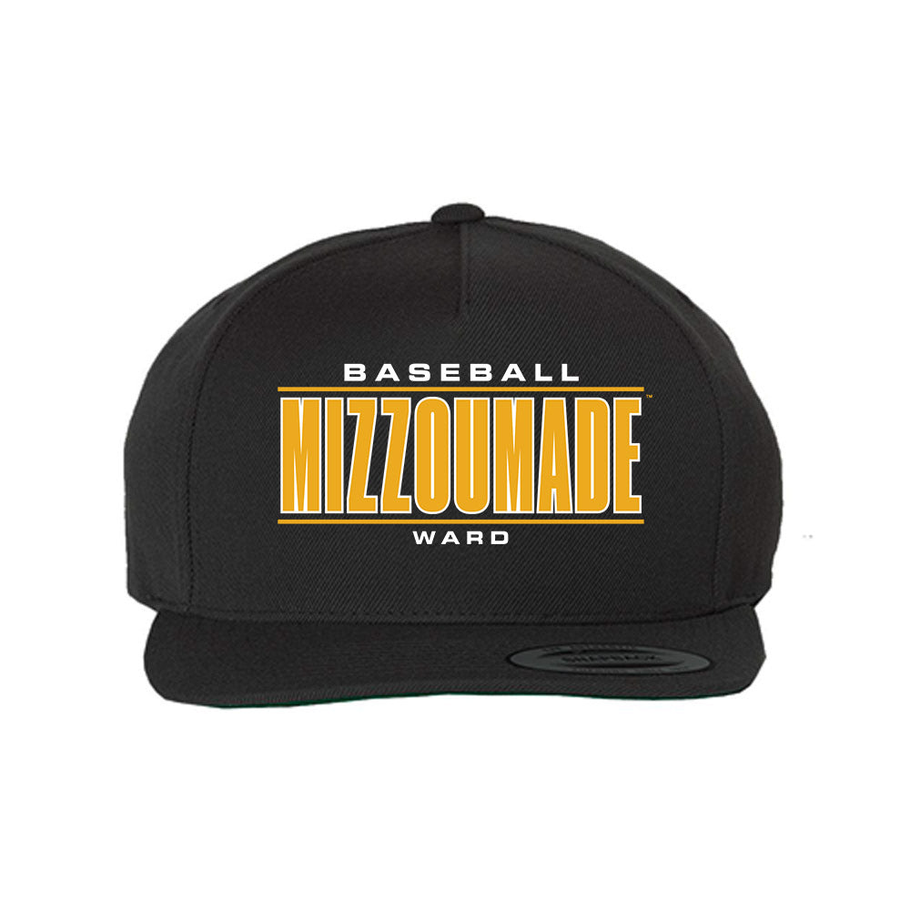 Missouri - NCAA Baseball : Blaize Ward - Snapback Hat-0