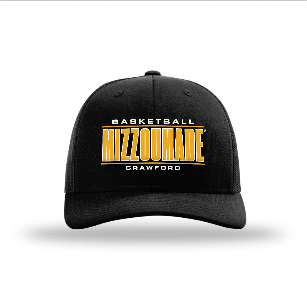 Missouri - NCAA Men's Basketball : Jordan Crawford - Snapback Trucker Hat-0