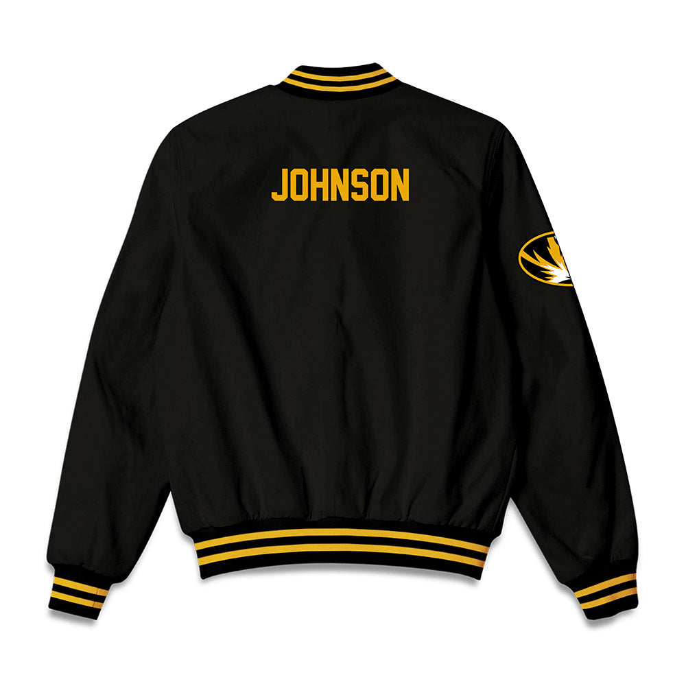 Missouri - NCAA Women's Swimming & Diving : Brady Johnson - Bomber Jacket-1