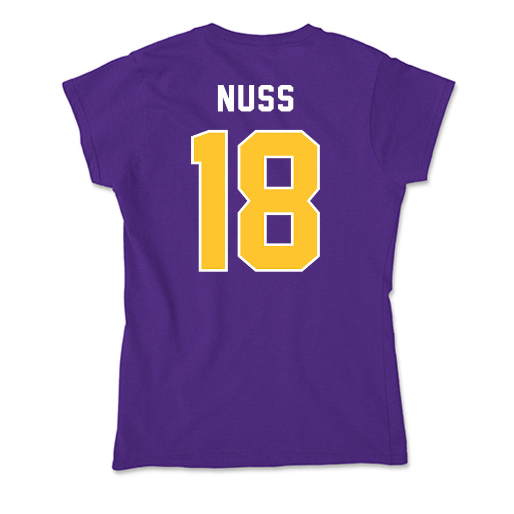 LSU - NCAA Women's Volleyball : Remi Nuss - Soft Style Women’s T-Shirt-1