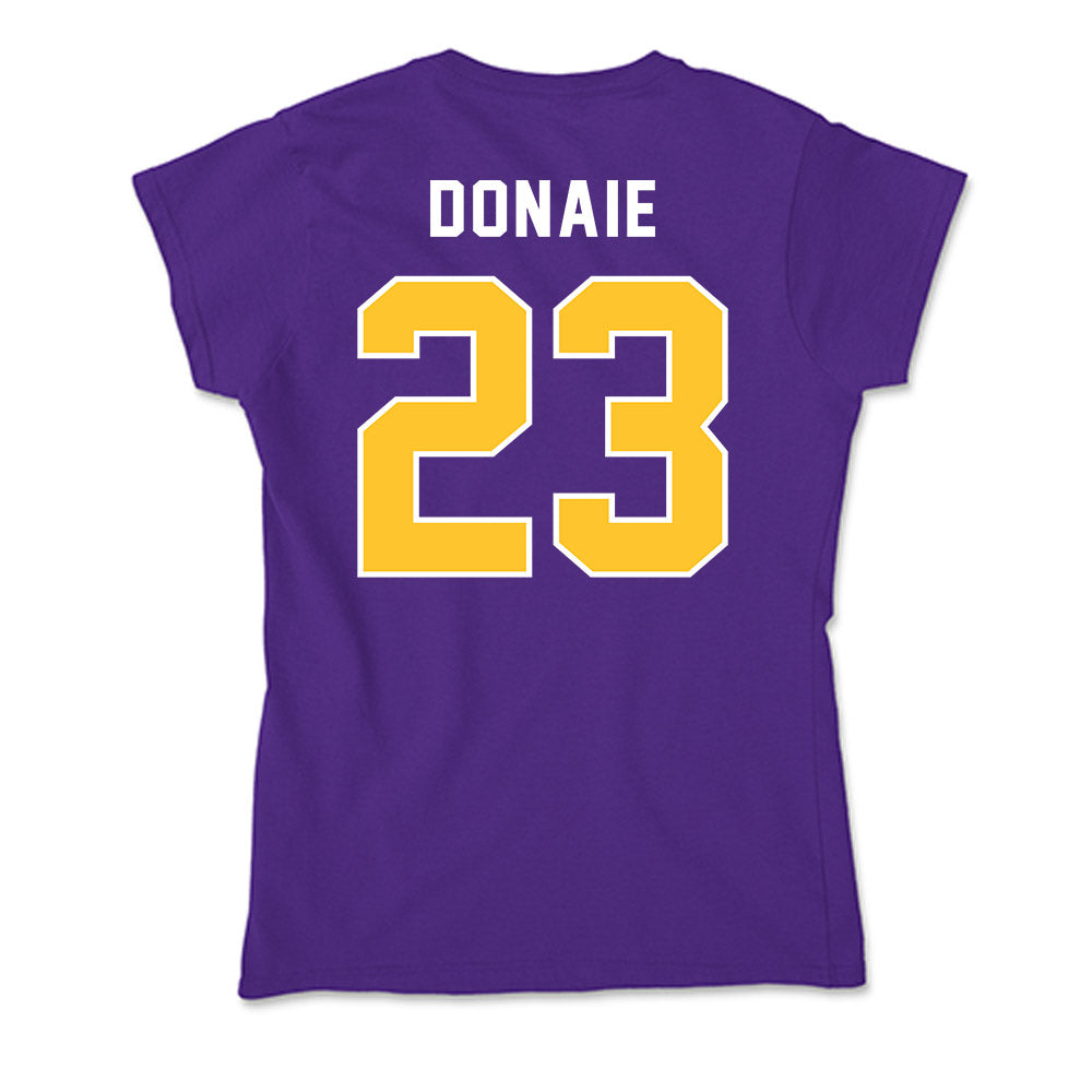 LSU - NCAA Women's Volleyball : Sanaa Donaie - Soft Style Women’s T-Shirt-1