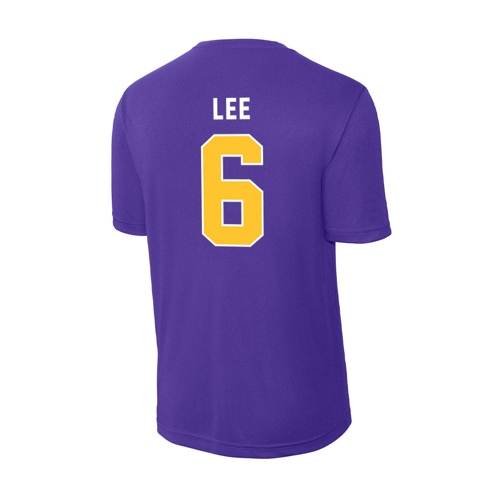 LSU - NCAA Women's Volleyball : Hannah Lee - Activewear T-Shirt-1