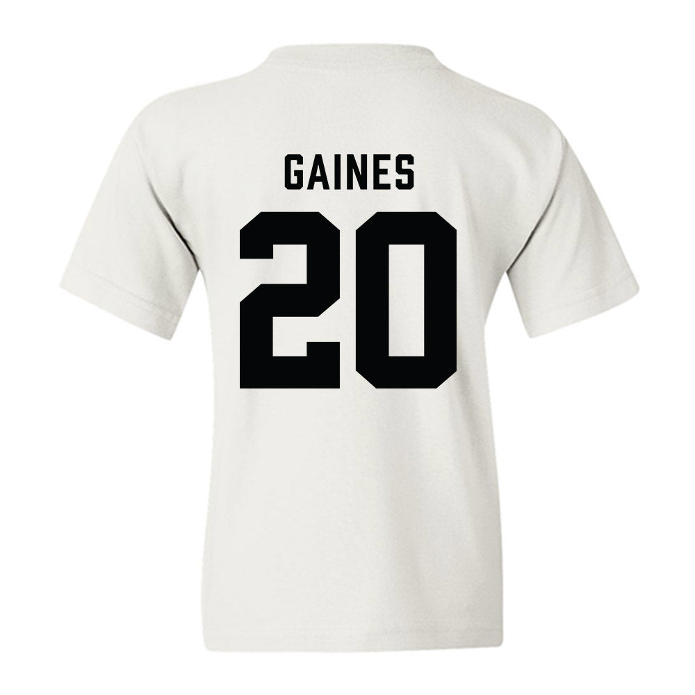 Wofford - NCAA Football : Waleed Gaines - Classic Shersey Youth T-Shirt-1
