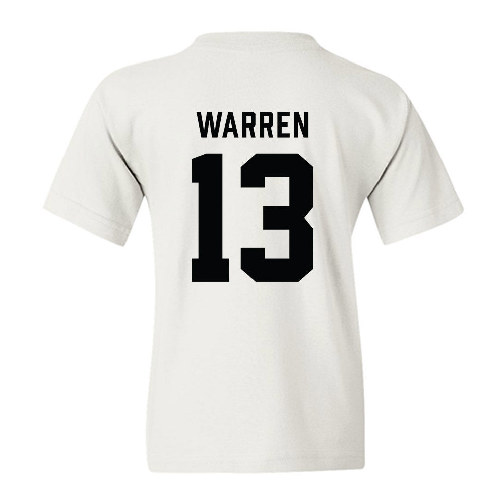 - NCAA Women's Basketball : Toni Warren - Classic Shersey Youth T-Shirt-1