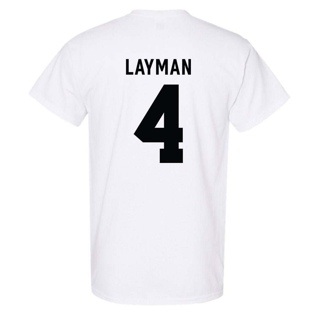 - NCAA Baseball : James Layman - Classic Shersey T-Shirt-1