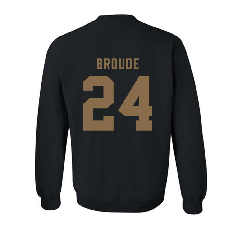 Wofford - NCAA Women's Basketball : Emmanuelle Broude - Classic Shersey Crewneck Sweatshirt-1