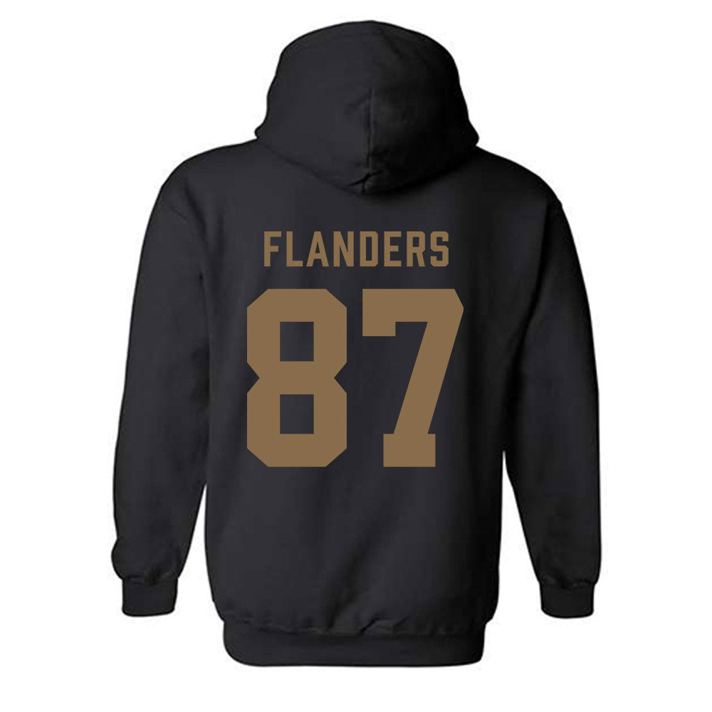 Wofford - NCAA Football : Matthew Flanders - Classic Shersey Hooded Sweatshirt-1