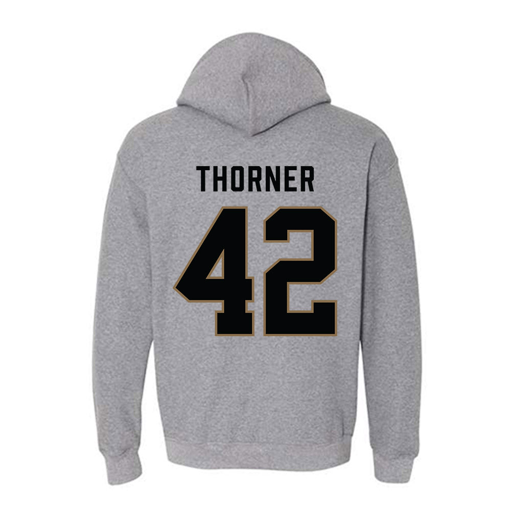 Wofford - NCAA Football : Jake Thorner - Classic Shersey Hooded Sweatshirt-1