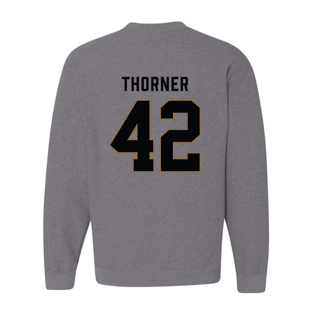 Wofford - NCAA Football : Jake Thorner - Classic Shersey Crewneck Sweatshirt-1