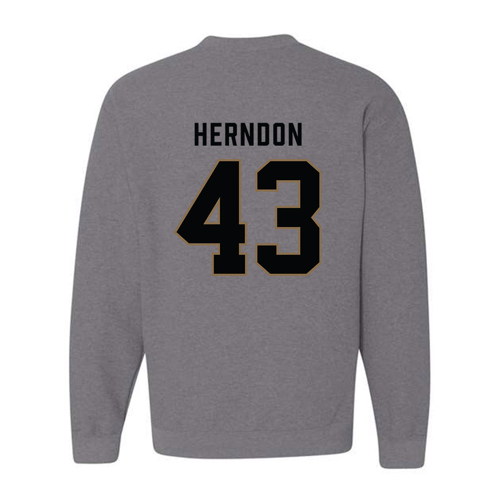 - NCAA Baseball : Hunter Herndon - Classic Shersey Crewneck Sweatshirt-1