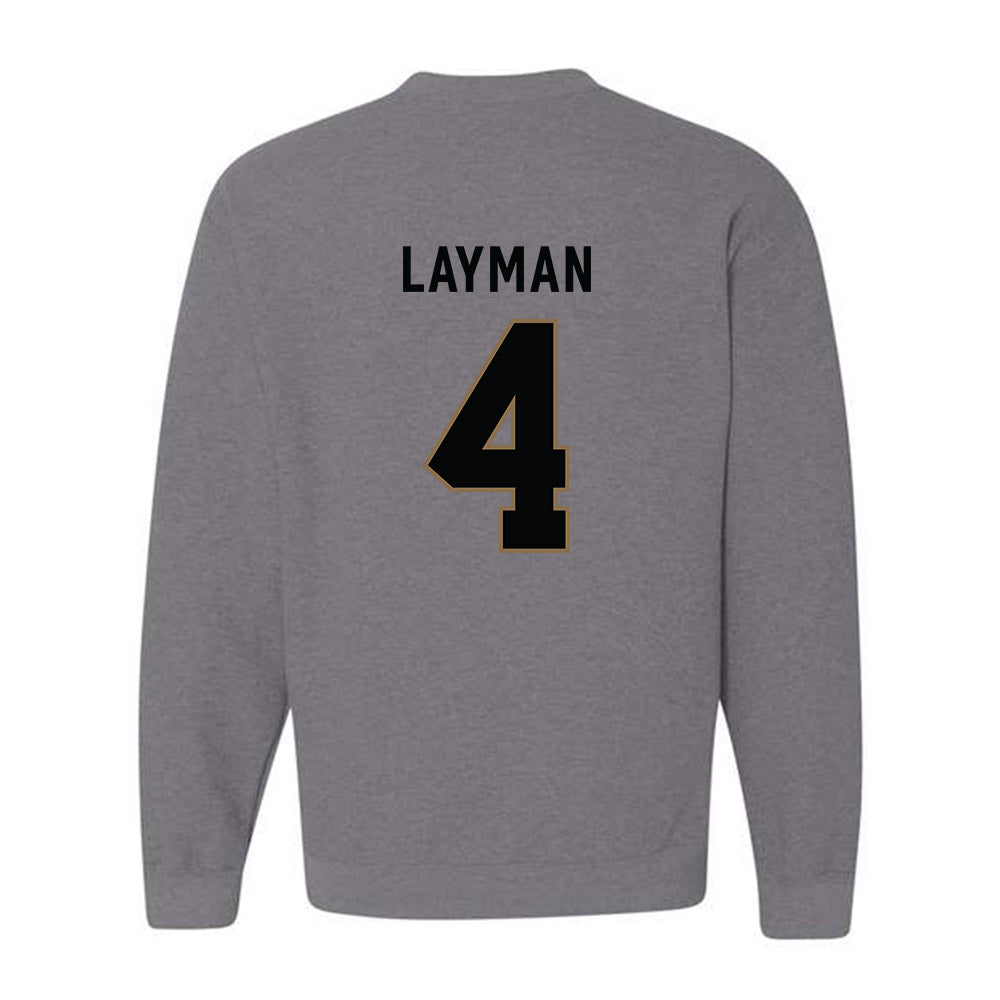 - NCAA Baseball : James Layman - Classic Shersey Crewneck Sweatshirt-1