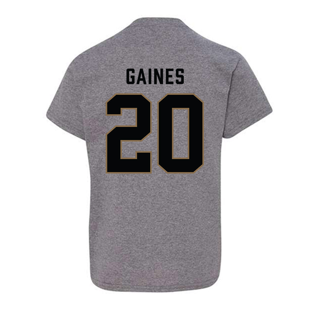 Wofford - NCAA Football : Waleed Gaines - Classic Shersey Youth T-Shirt-1