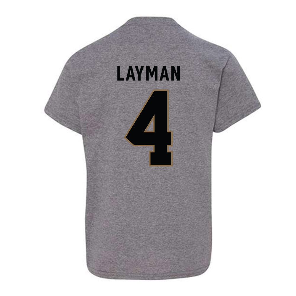- NCAA Baseball : James Layman - Classic Shersey Youth T-Shirt-1