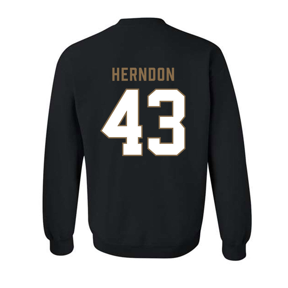 - NCAA Baseball : Hunter Herndon - Classic Shersey Crewneck Sweatshirt-1