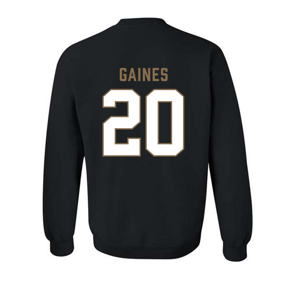 Wofford - NCAA Football : Waleed Gaines - Classic Shersey Crewneck Sweatshirt-1