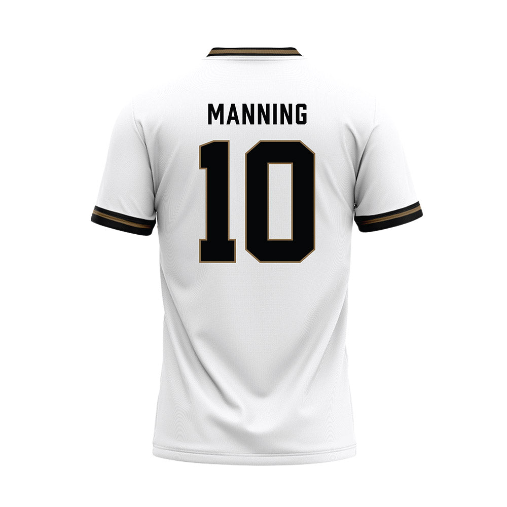- NCAA Baseball : Lucas Manning - White Baseball Jersey-1