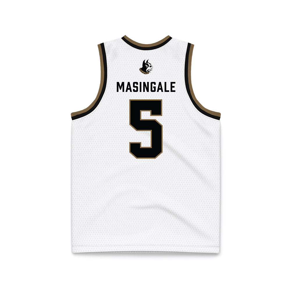 Wofford - NCAA Women's Basketball : Molly Masingale - White Basketball Jersey-1