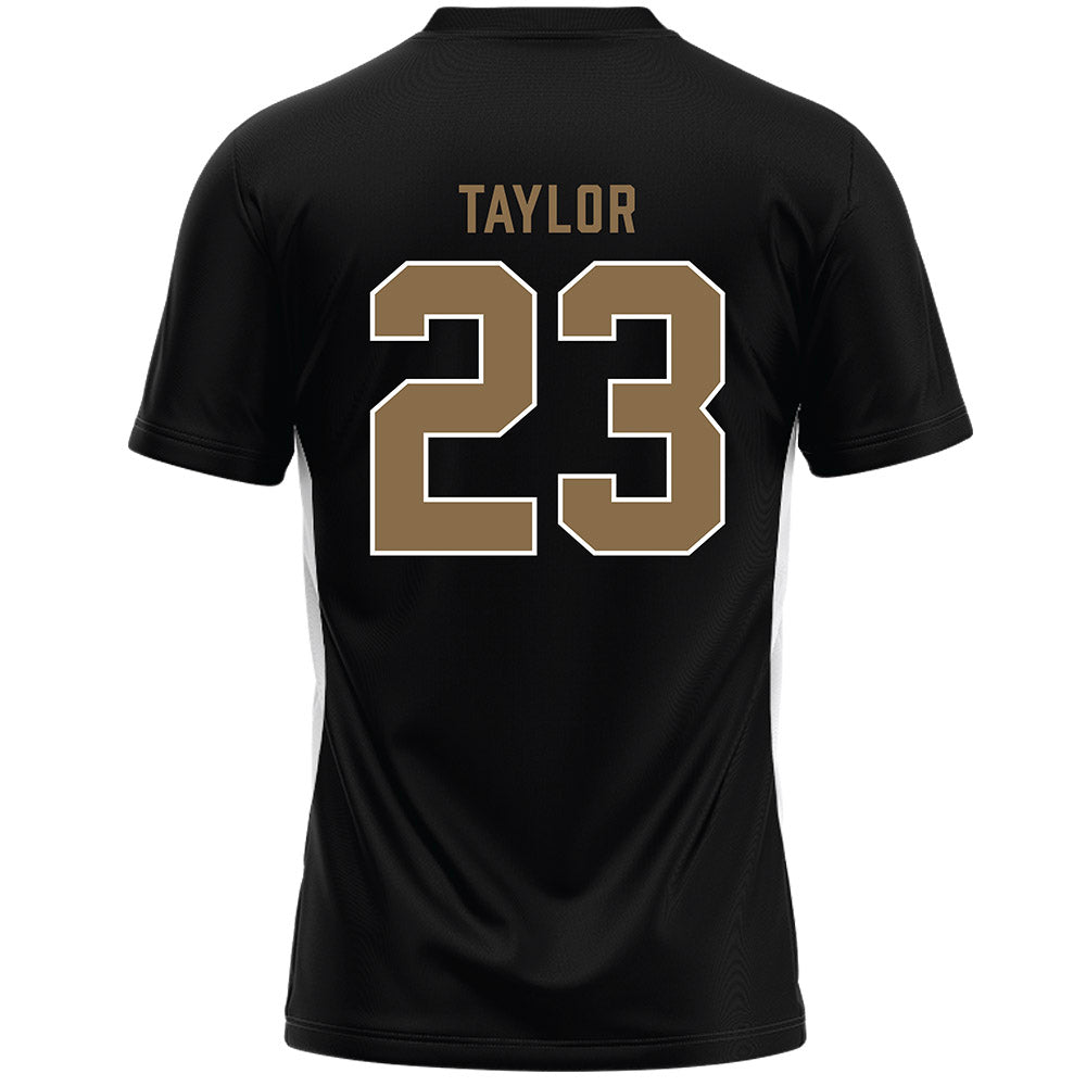 - NCAA Women's Lacrosse : Hannah Taylor - Black Lacrosse Jersey -1