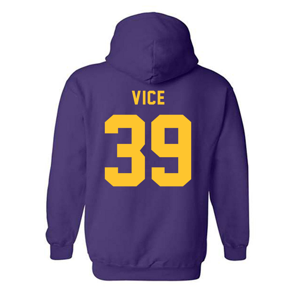 LSUA - NCAA Baseball : William Vice - Classic Shersey Hooded Sweatshirt-1