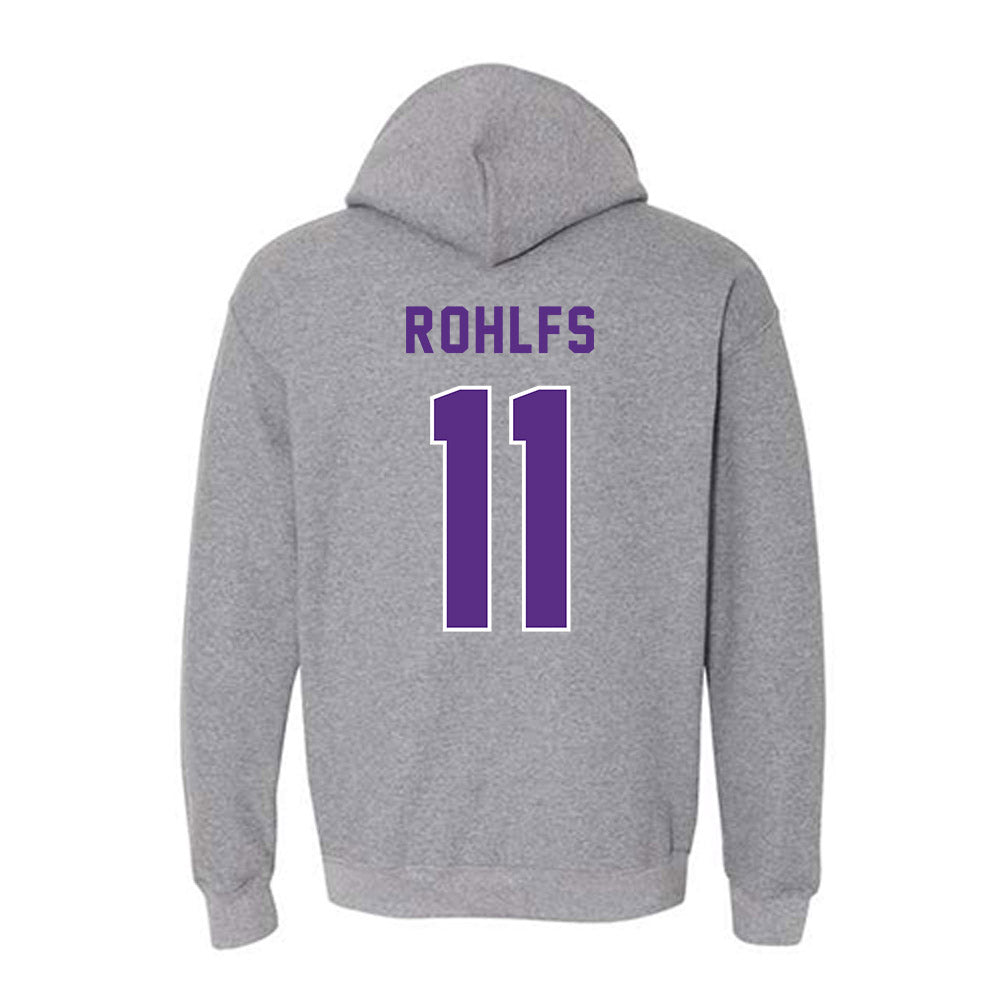 LSUA - NCAA Baseball : Evan Rohlfs - Classic Shersey Hooded Sweatshirt-1