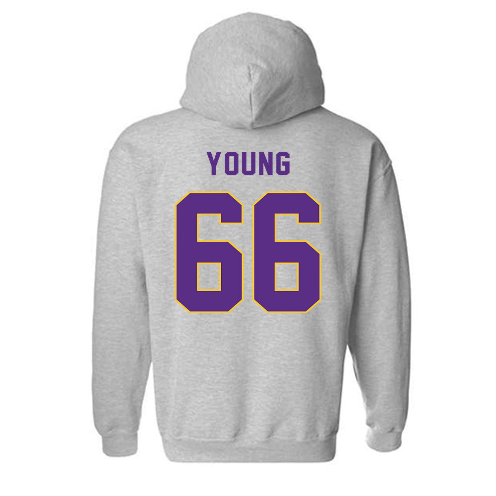 LSUA - NCAA Men's Soccer : Charlie Young - Classic Shersey Hooded Sweatshirt-1