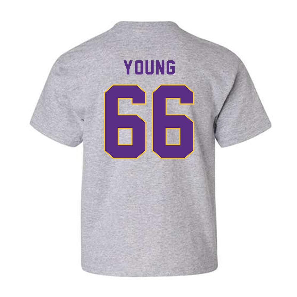 LSUA - NCAA Men's Soccer : Charlie Young - Classic Shersey Youth T-Shirt-1