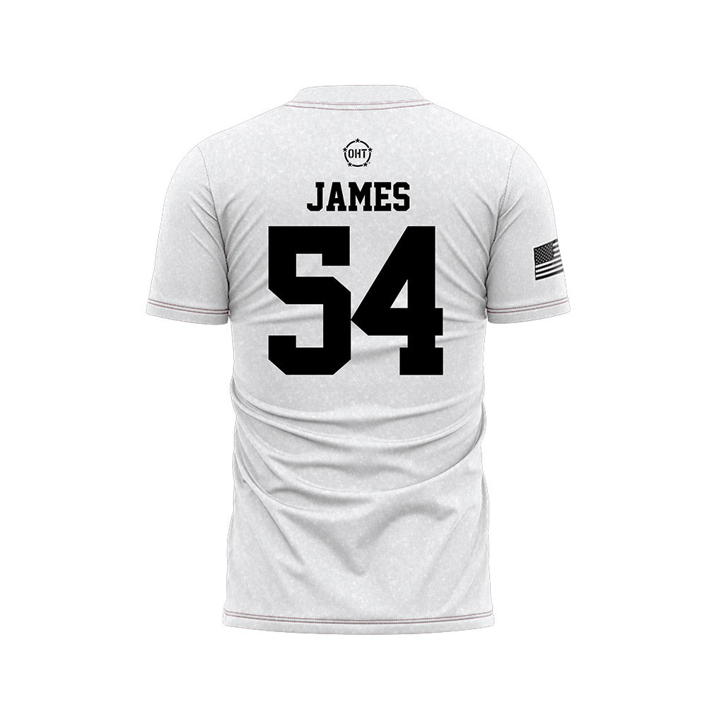 Alabama - NCAA Football : Jayvin James - Operation Hat Trick Soccer Jersey-1