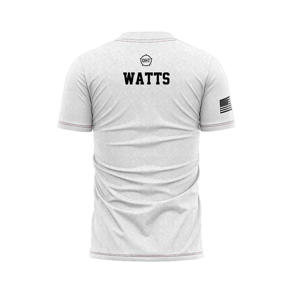 Alabama - NCAA Women's Swimming & Diving : Stella Watts - Operation Hat Trick Premium Activewear T-Shirt-1