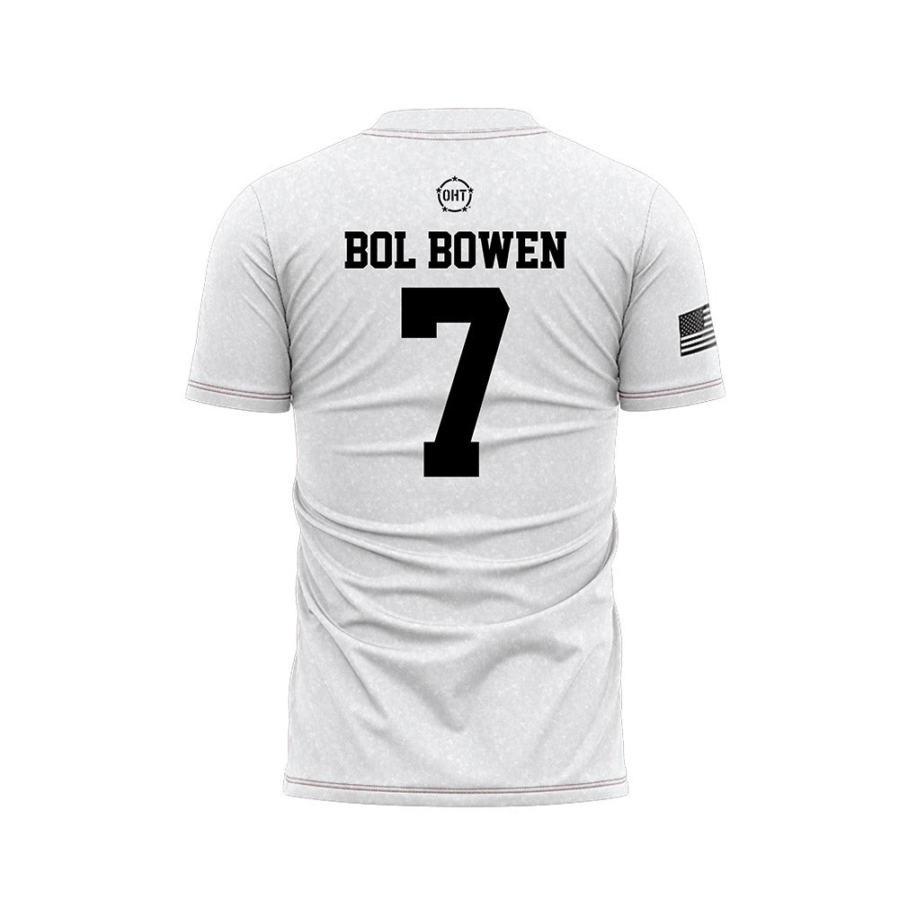 Alabama - NCAA Men's Basketball : Taylor Bol Bowen - Operation Hat Trick Soccer Jersey-1