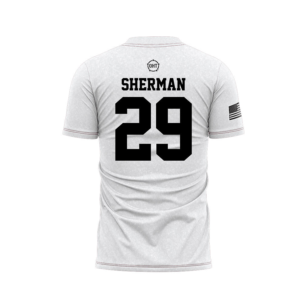 Alabama - NCAA Football : Nick Sherman - Operation Hat Trick Soccer Jersey-1