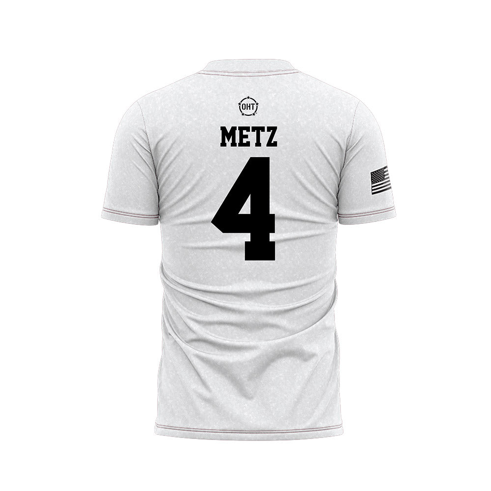 Alabama - NCAA Football : Luke Metz - Operation Hat Trick Soccer Jersey-1