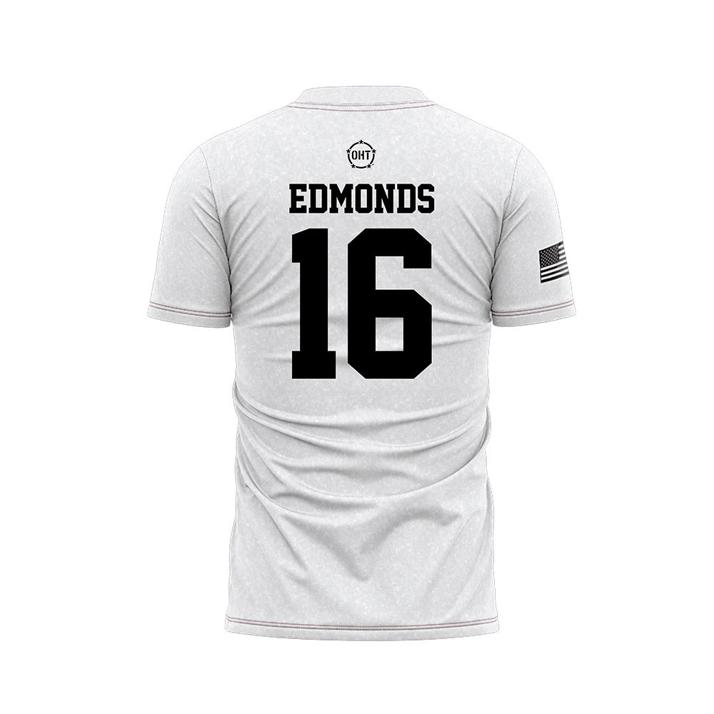 Alabama - NCAA Football : Jorden Edmonds - Operation Hat Trick Soccer Jersey-1