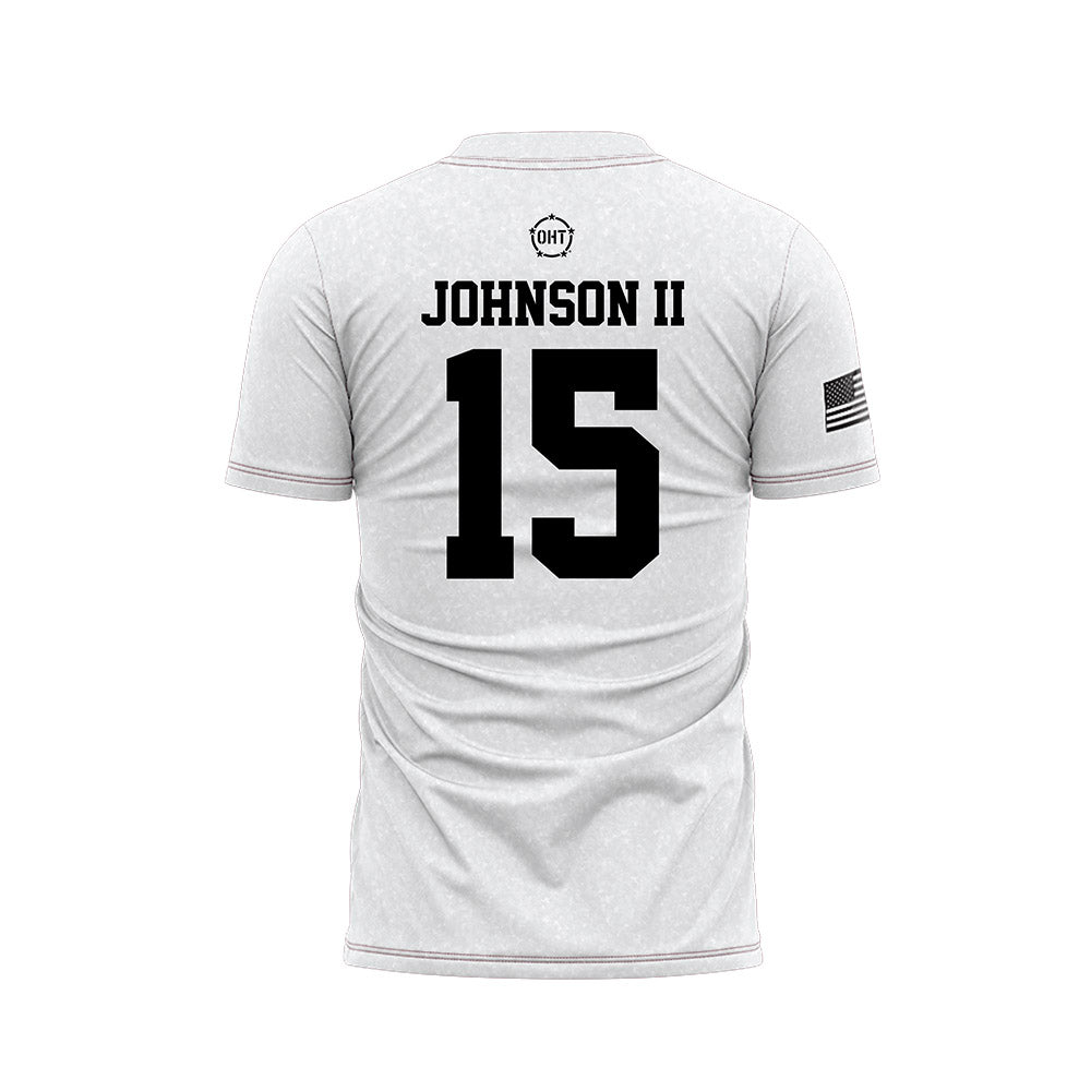 Alabama - NCAA Football : Duke Johnson II - Operation Hat Trick Soccer Jersey-1