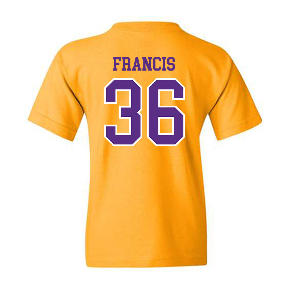 LSUS - NCAA Baseball : Rhys Francis - Youth T-Shirt-1