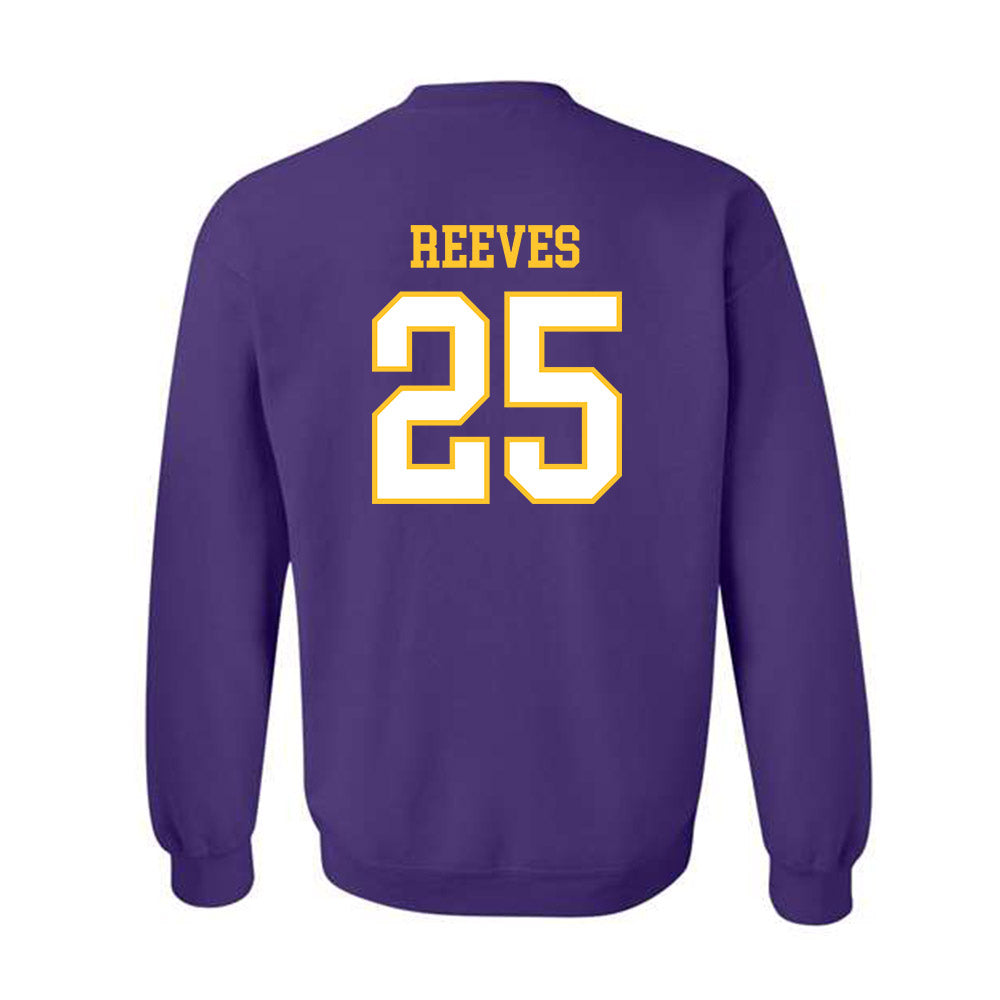 LSUS - NCAA Baseball : Cobe Reeves - Crewneck Sweatshirt-1