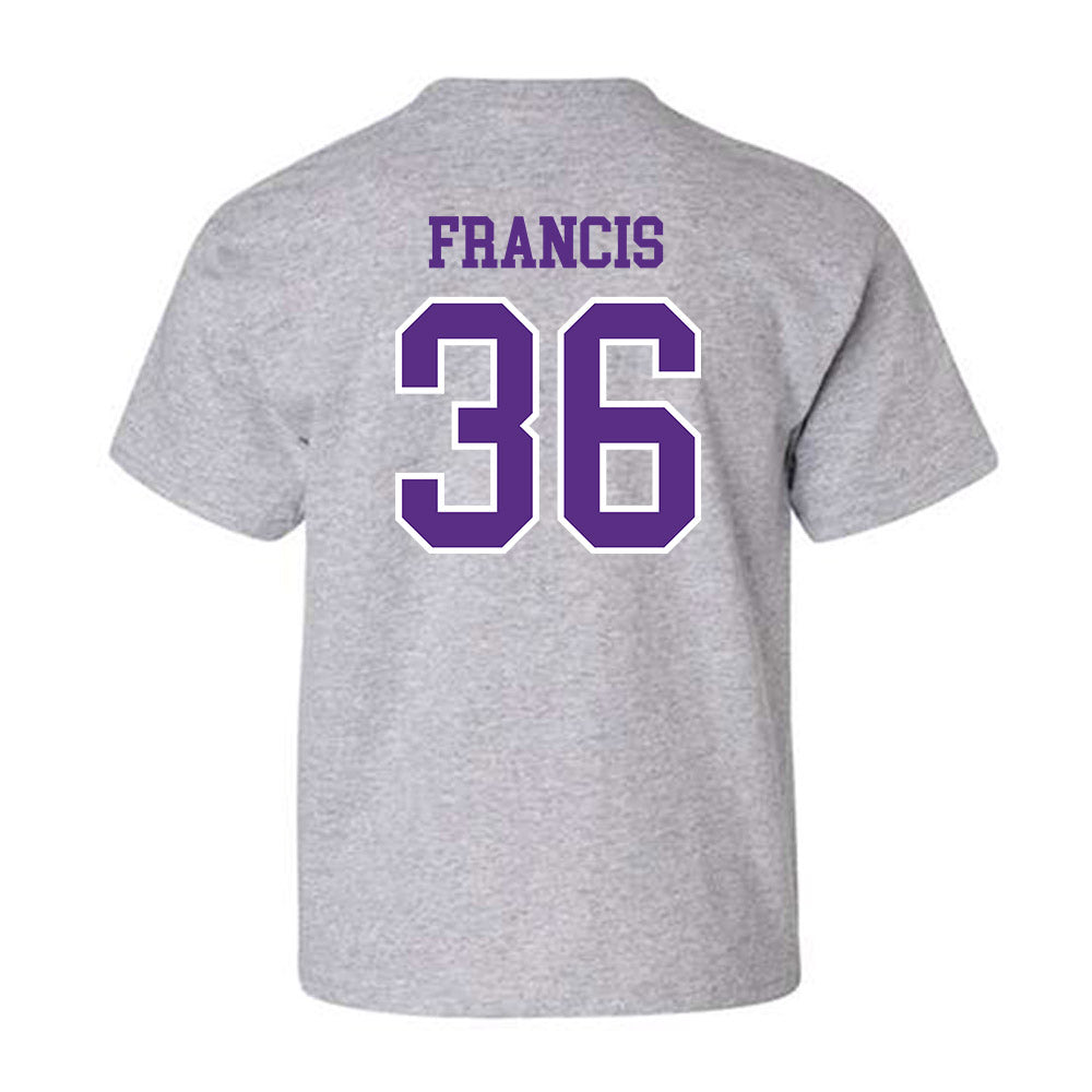 LSUS - NCAA Baseball : Rhys Francis - Classic Shersey Youth T-Shirt-1