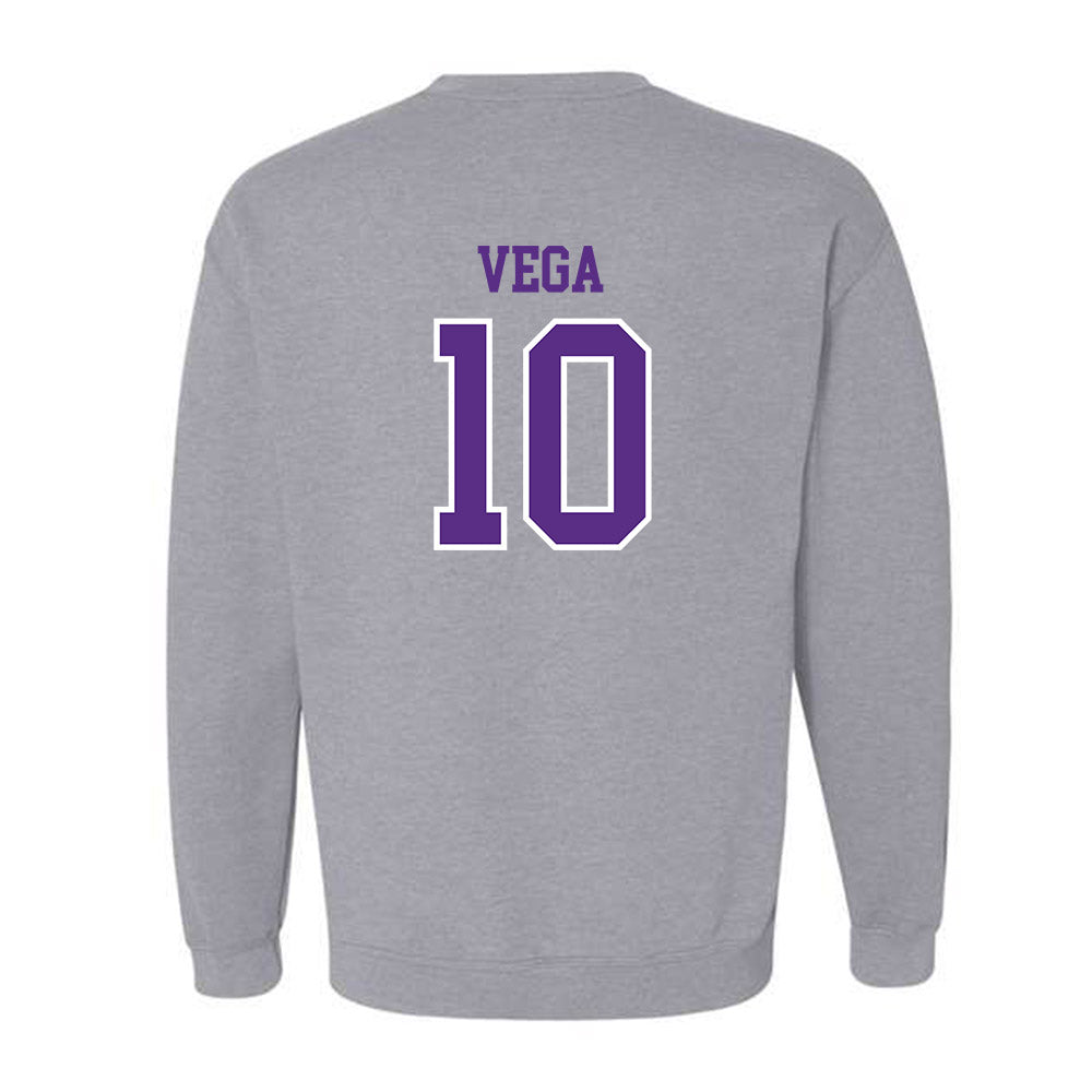 LSUS - NCAA Baseball : Carlos Vega - Classic Shersey Crewneck Sweatshirt-1