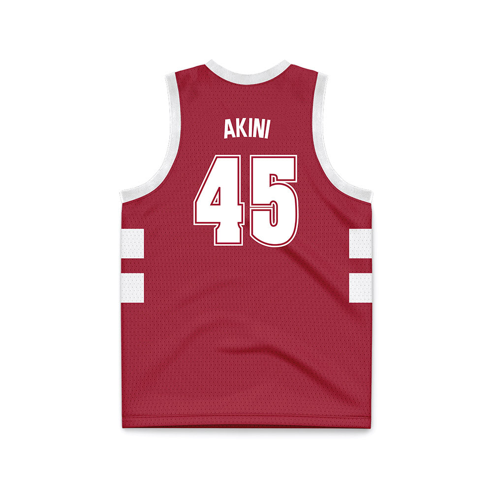 Alabama - Men's Basketball Alumni : Akini Akini - Basketball Jersey-1