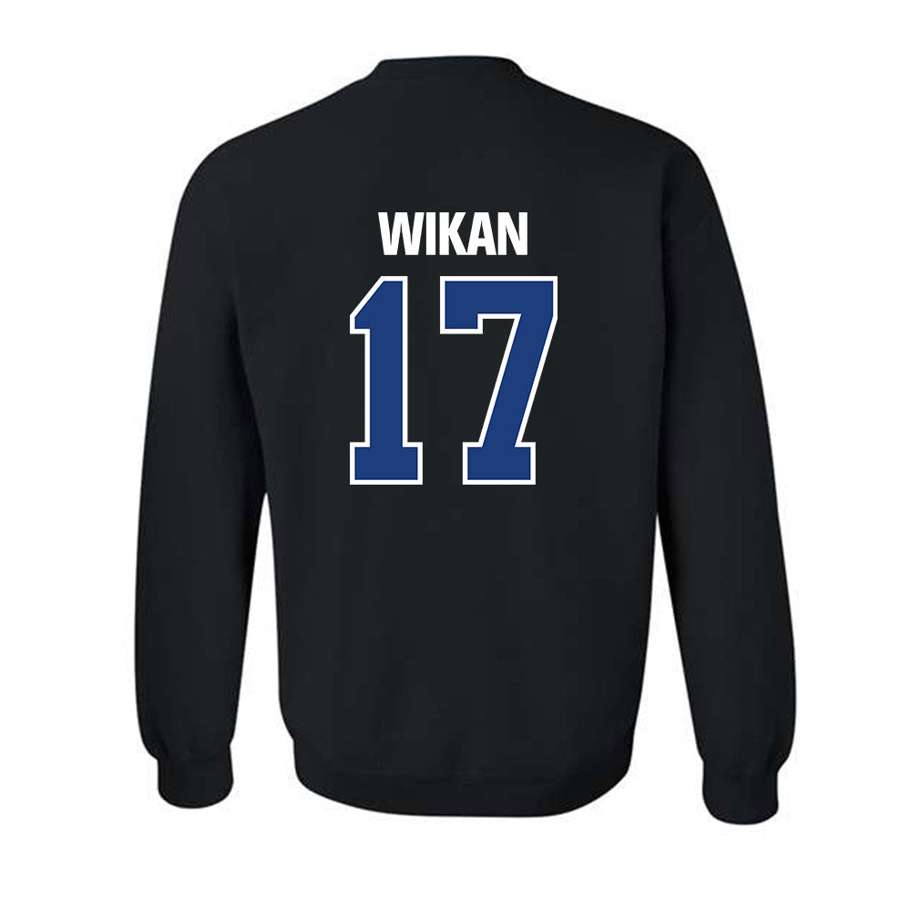 Daemen - NCAA Men's Soccer : Thomas Wikan - Crewneck Sweatshirt-1