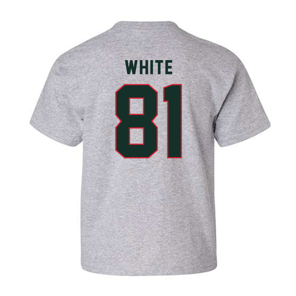 MVSU - NCAA Football : Christian White - Classic Shersey Youth T-Shirt-1