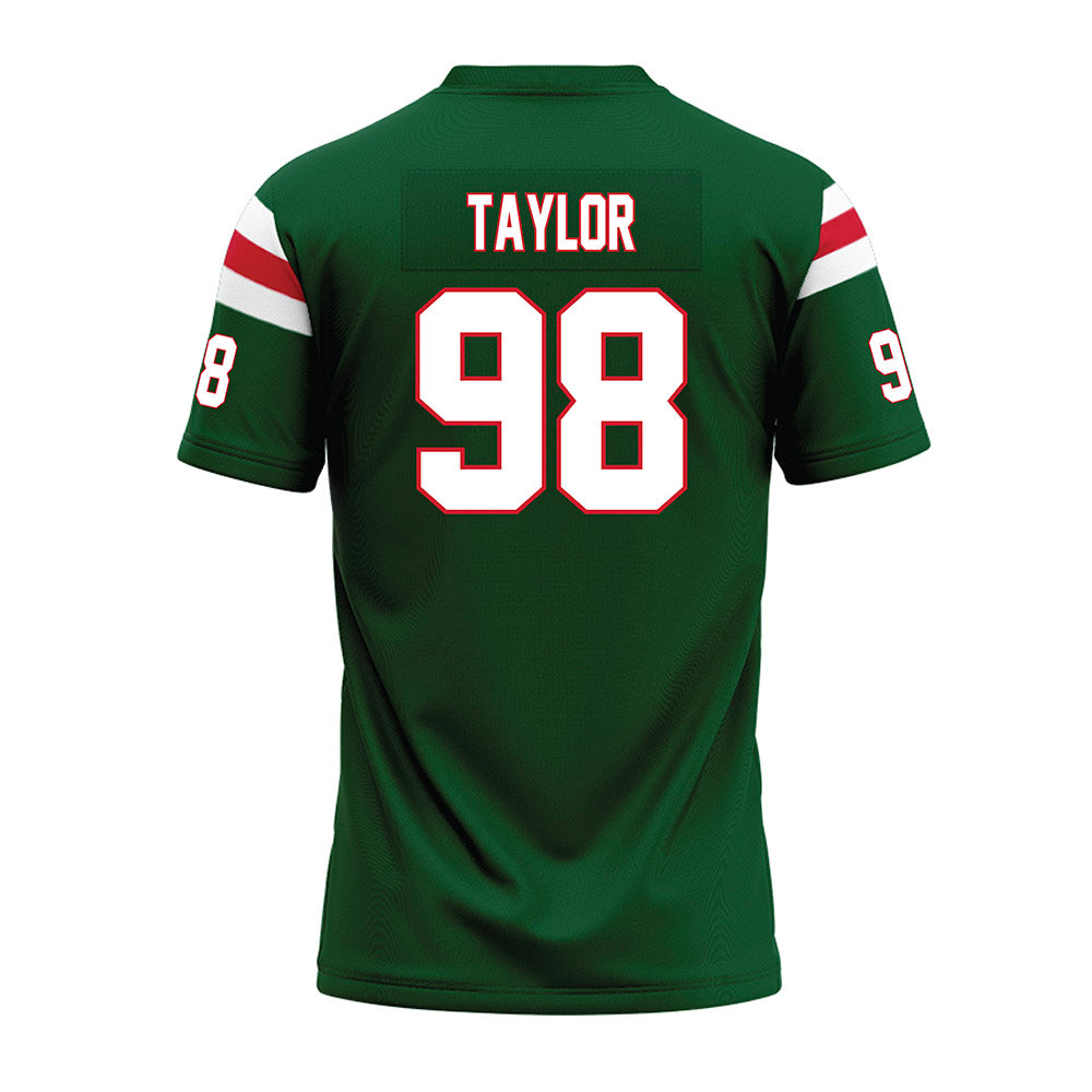 MVSU - NCAA Football : Derrick Taylor - Premium Football Jersey-1